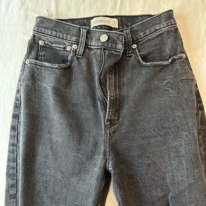 Abercrombie & Fitch Charcoal Denim Pants
